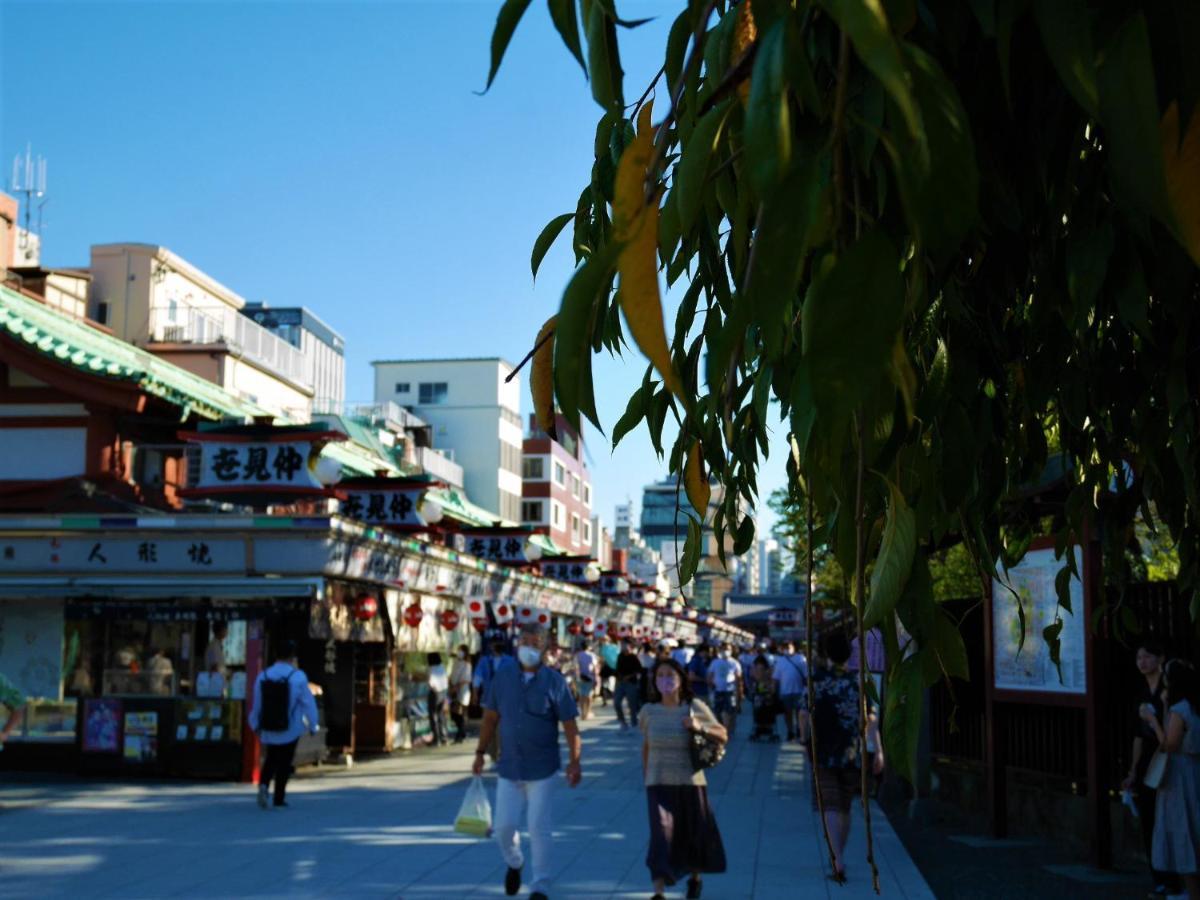 Hotel Tavinos Asakusa Tokió Kültér fotó